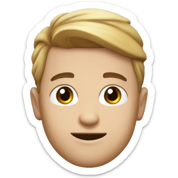 kot z jajkiem na glowie i czapka na szyji sticker