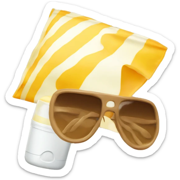 Sunscreen sticker