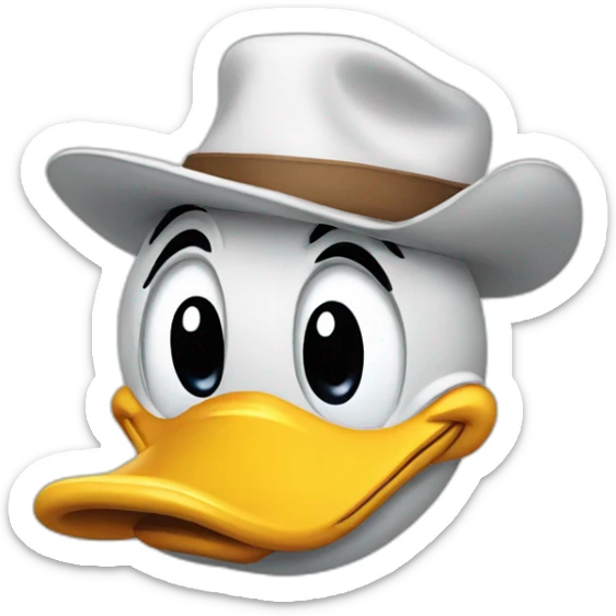 Donald Duck sticker