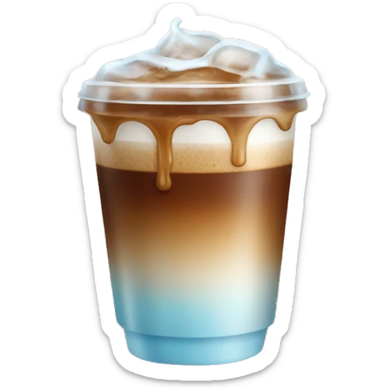Iced coffe sticker