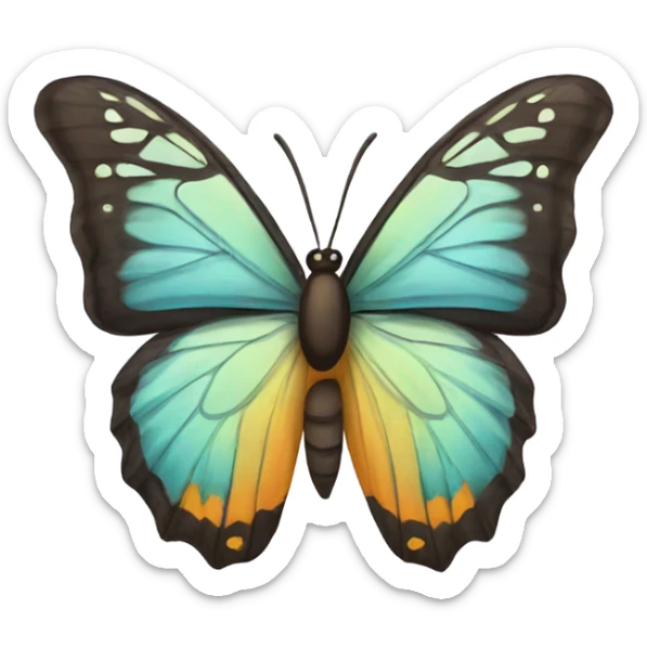butterfly sticker
