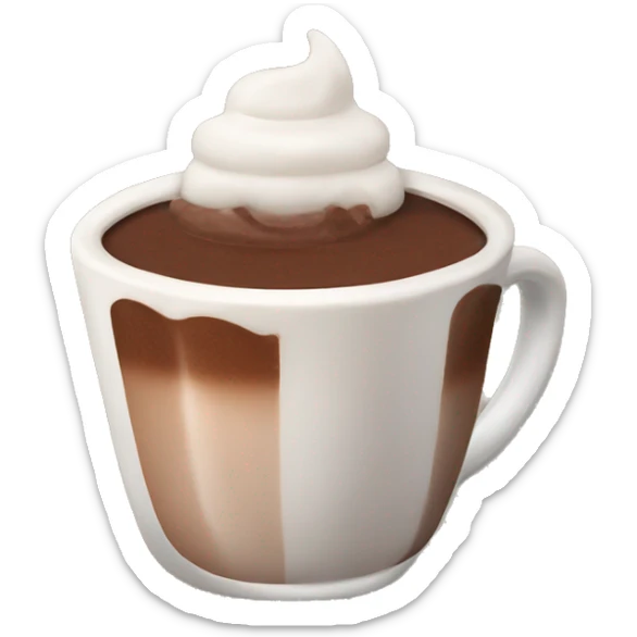 Hot chocolate  sticker