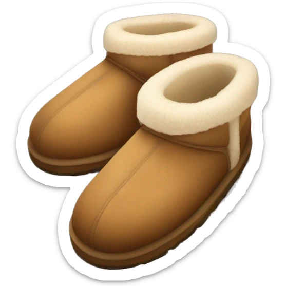 UGG slippers  sticker