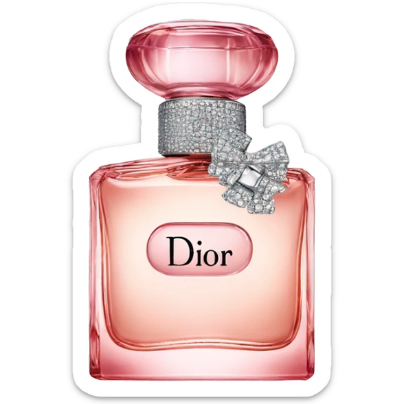 Dior perfume sticker