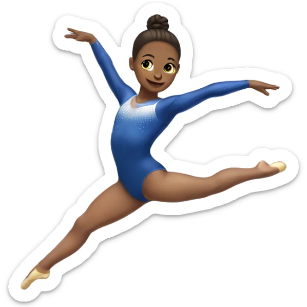gymnast sticker