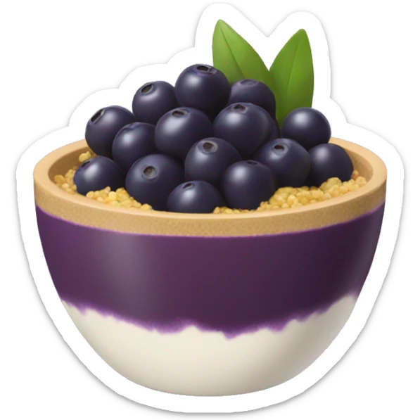 acai bowl sticker