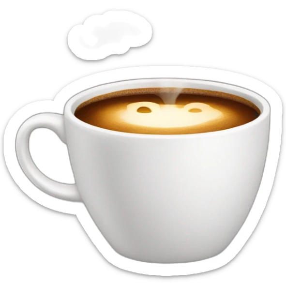 Coffe sticker
