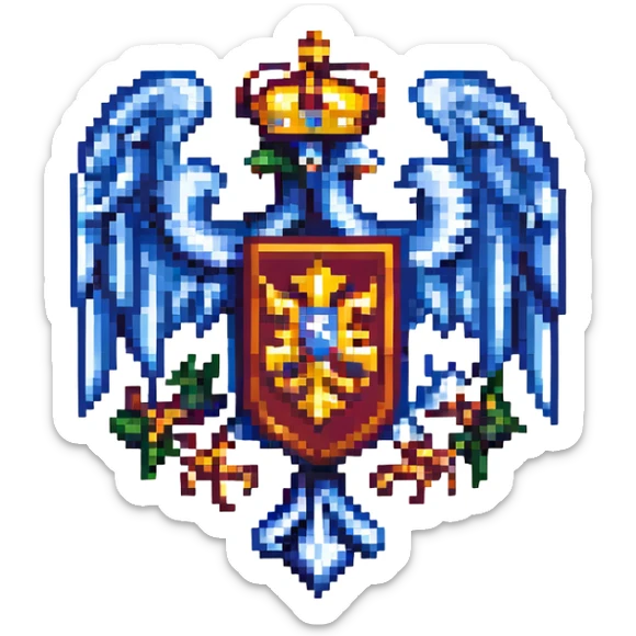 Byzantine coat of arms sticker