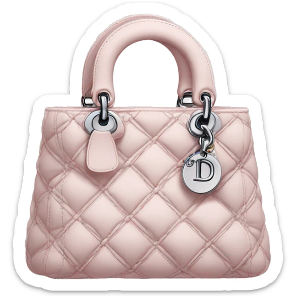 dior bag sticker