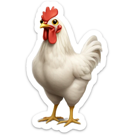  Chicken  sticker