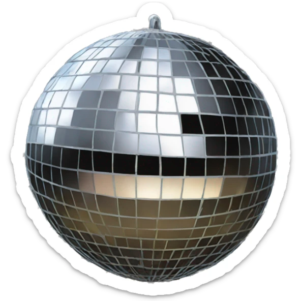 disco ball sticker