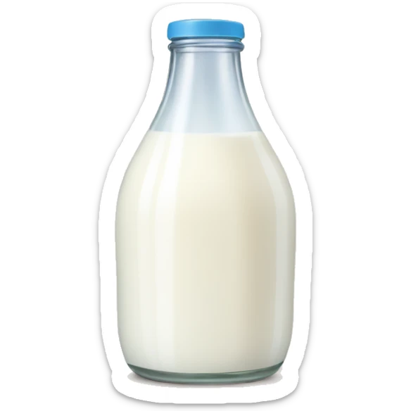 Milk  sticker