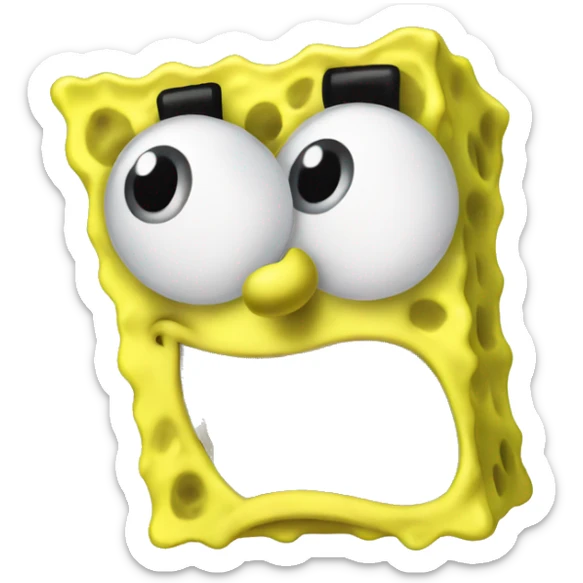 SpongeBob  sticker
