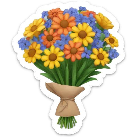 Flower bouquet  sticker