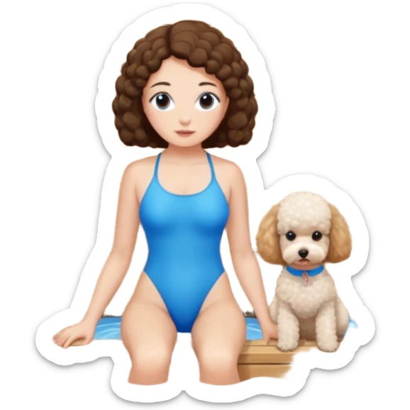 Poodle in sauna human girl and boy and Barbie and Ken are the same person that is a girl in a girl in the game I am so confused about the baby baby families that I have seen on here but they have no clue how they sticker