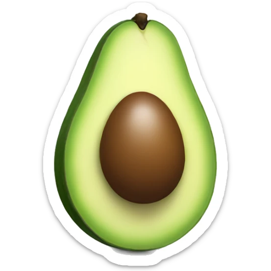 avocado sticker
