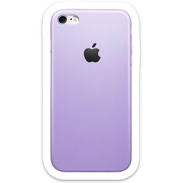 Lilac iPhone  sticker