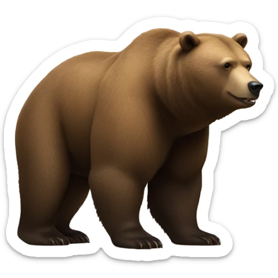 Bear sticker