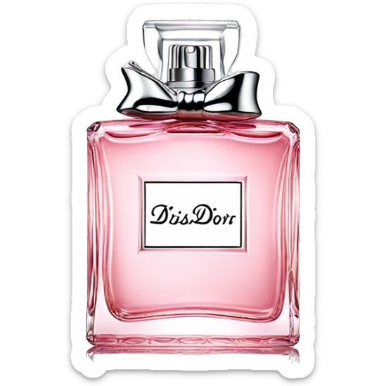 miss dior perfume sticker
