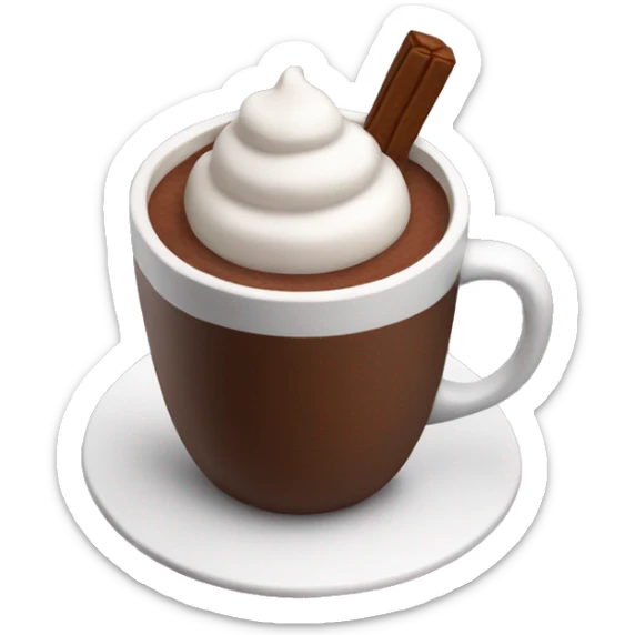 Hot chocolate  sticker