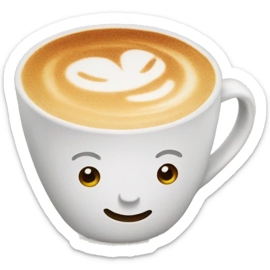 Latte  sticker