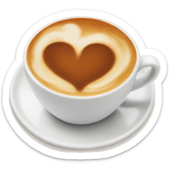 Cappuccino sticker