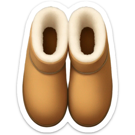 UGG slippers  sticker