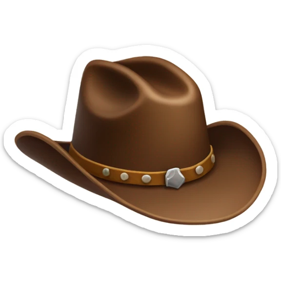 cowboy hat sticker