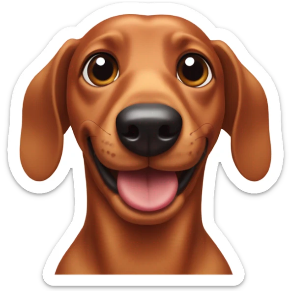 Sausage dog  sticker