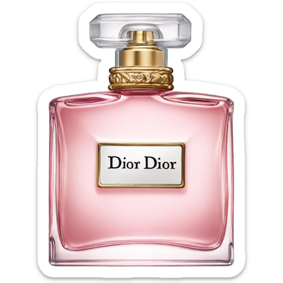 Dior perfume  sticker