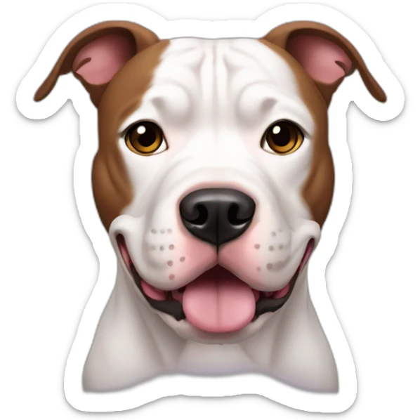 pitbull named princess sticker