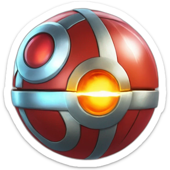 Pokemon Game LootCase Color Red Fire Flame Rich Treasure Legendary Epic Pokeballs and Pokemons Inside this have Shiny Glow sticker