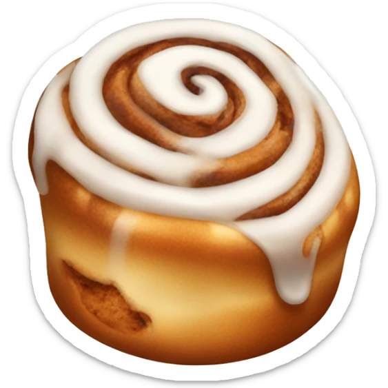 Cinnamon roll sticker