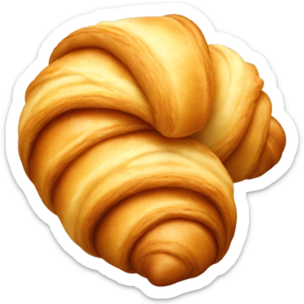 Croissant sticker