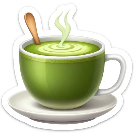 Matcha sticker