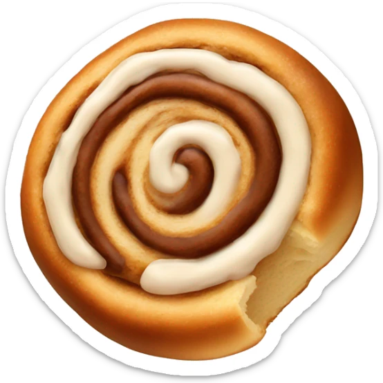 Cinnamon bun sticker