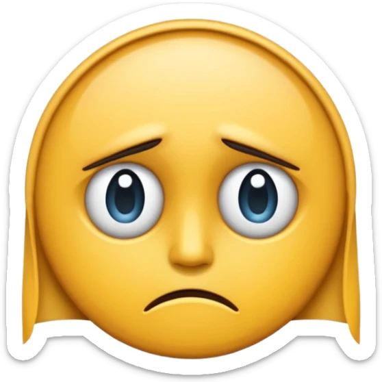 Hayalkırıklığı,içten içe üzgülük,hep olcak diyip olmadığını bilmek, bunların daha birçok benzeri olan bunlara ait olan tek sembol sticker