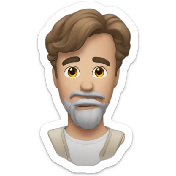 i want an emoji with the face of Joaquin sticker