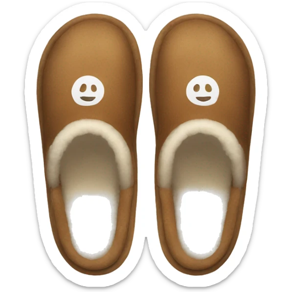 ugg slippers sticker