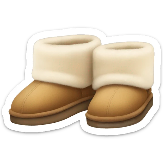 ugg slippers sticker