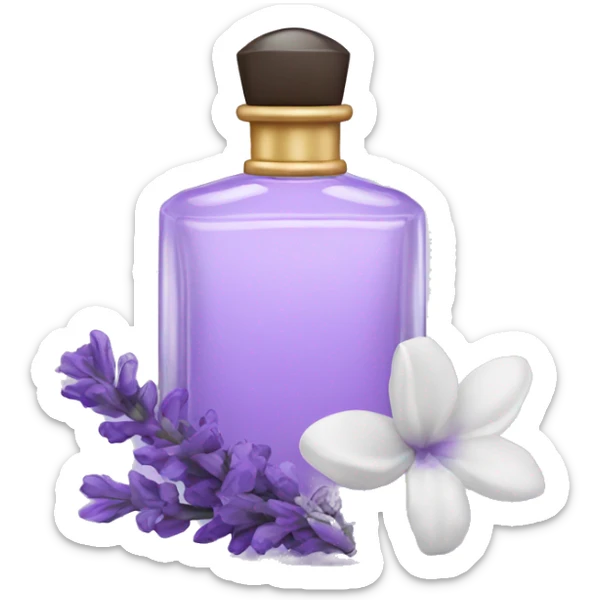 Lavender perfume  sticker