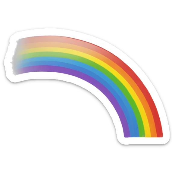 rainbow sticker