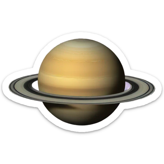 saturn sticker