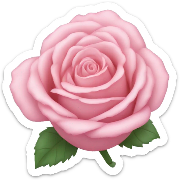 Cœur pastel rose sticker
