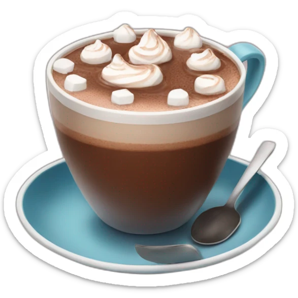 Hot chocolate instagram sticker