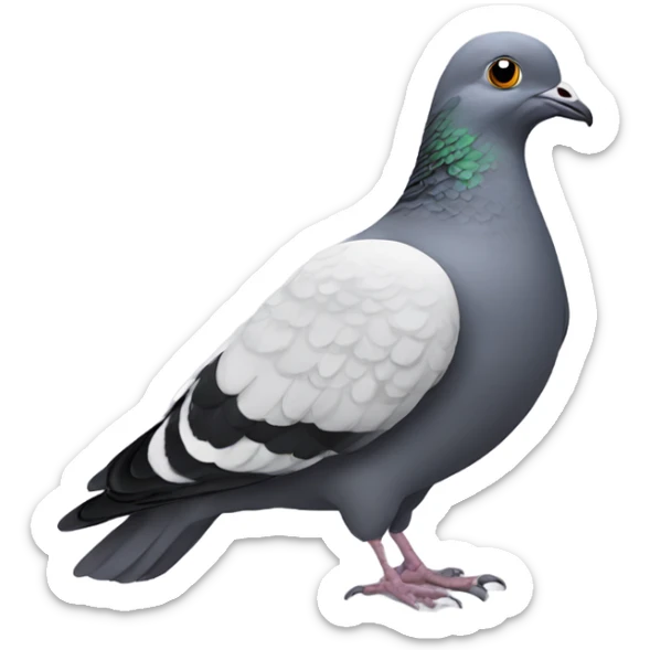 Pigeon  sticker
