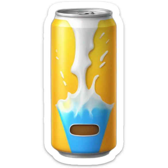 energy drink sticker