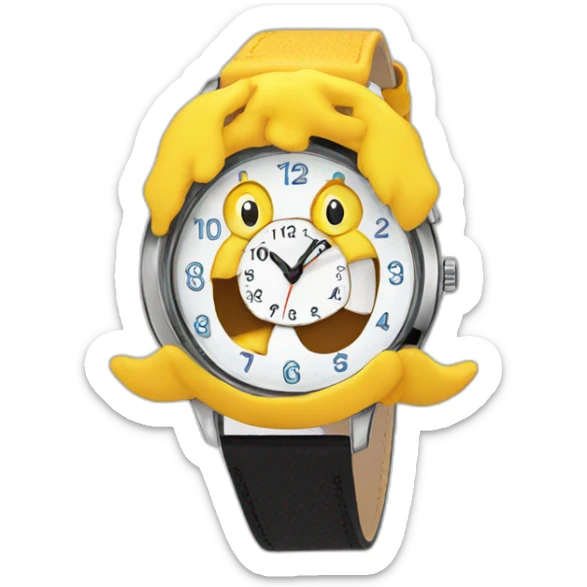 Watch for kid sticker