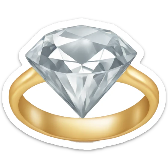 diamond ring sticker