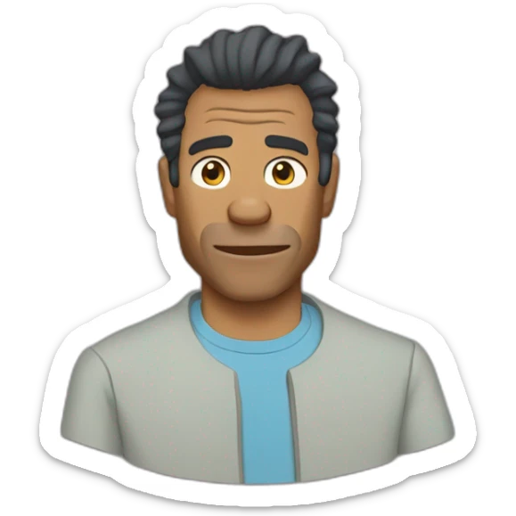 bojack horseman of the tv show sticker